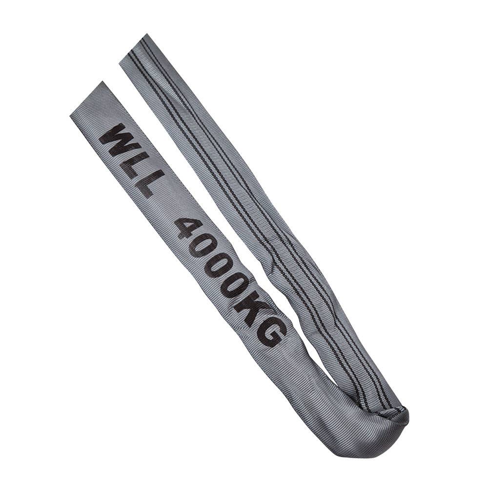 Saturn 4t 1m Grey Round Polyester Lifting Sling 91180083 900410