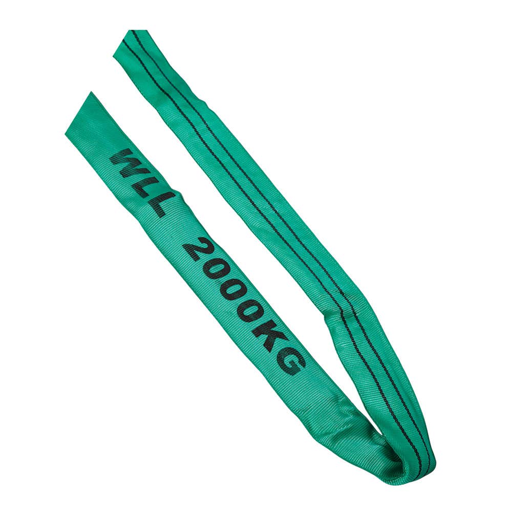 Saturn 2t 8m Green Round Polyester Lifting Sling 197747 900280