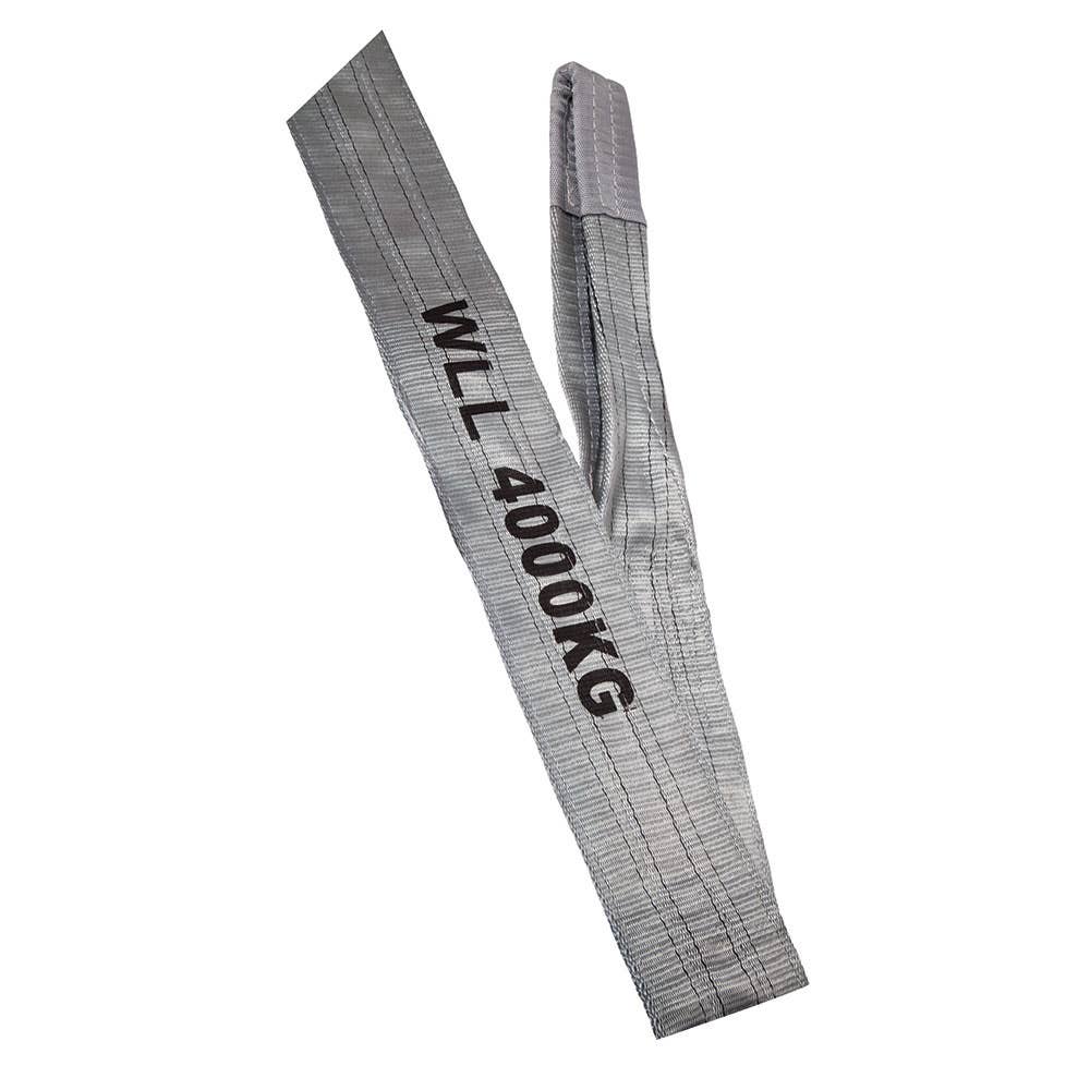 Saturn 4t 5m Grey Flat Polyester Lifting Sling 60017461 FS4x5