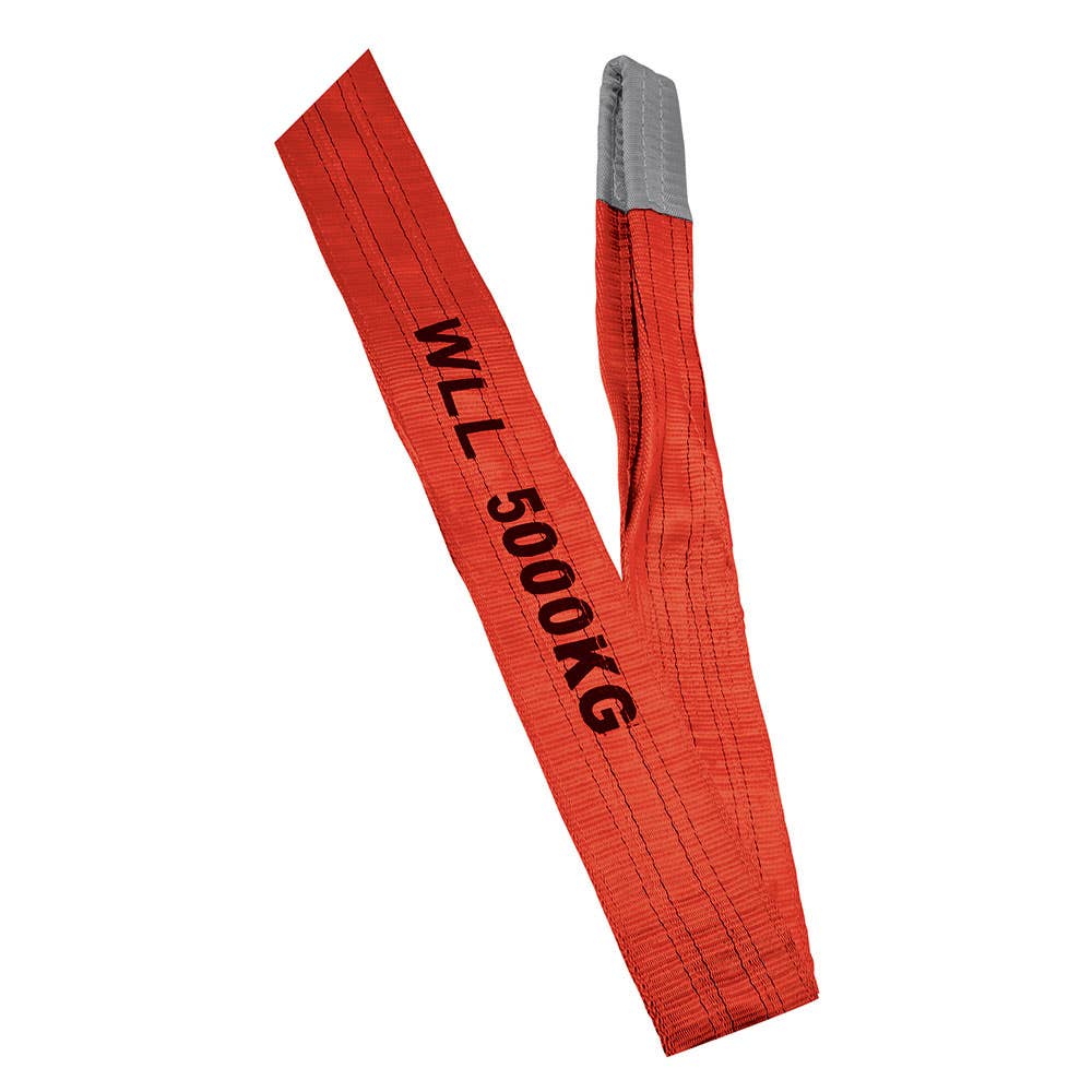 Saturn 5t 2m Red Flat Polyester Lifting Sling 91188387 FS5x2