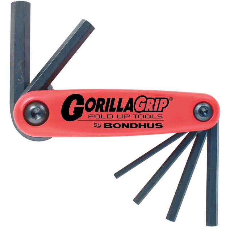 6 Piece GorillaGrip&reg; Hex Key Set 91200001 BD12595