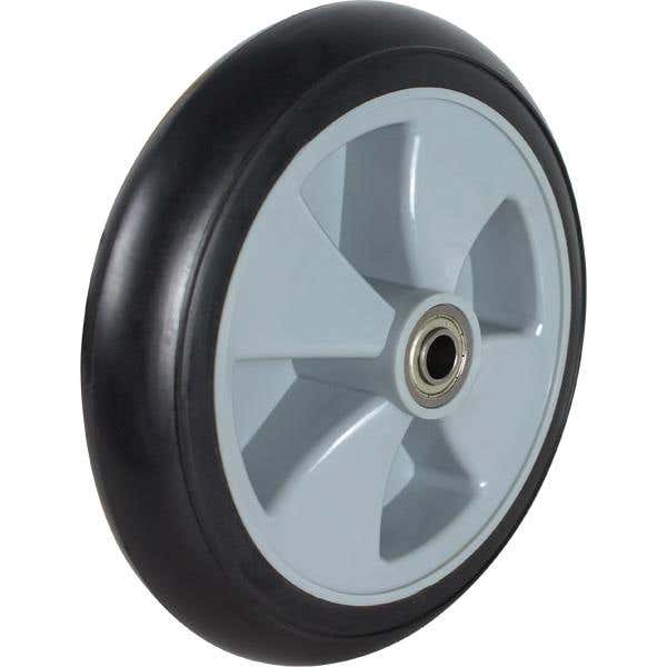 Wheel Rubber Solid 250 x 50mm 5/8'' Bore 91320008 R250/50C-PRYQ58