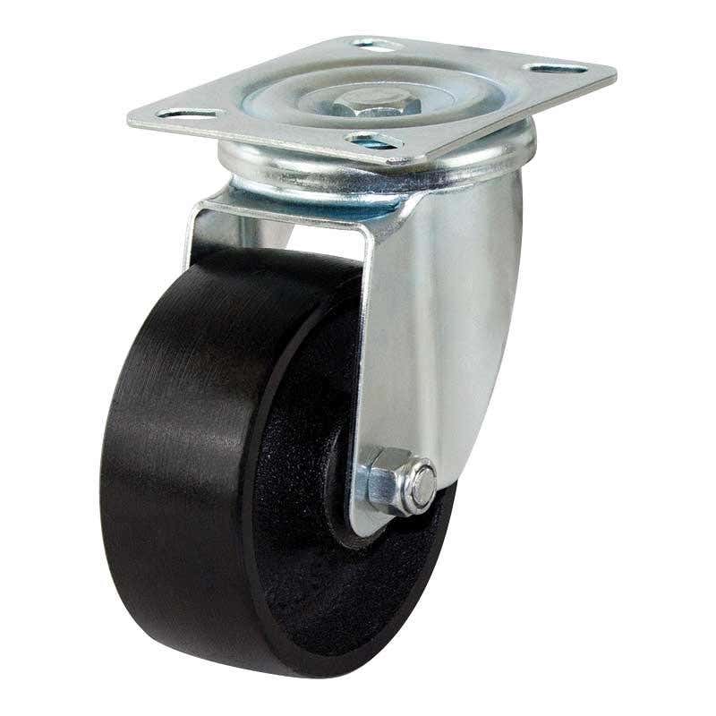 Castor Swivel 100 x 38mm Cast Iron 200kg 91328297 S4050