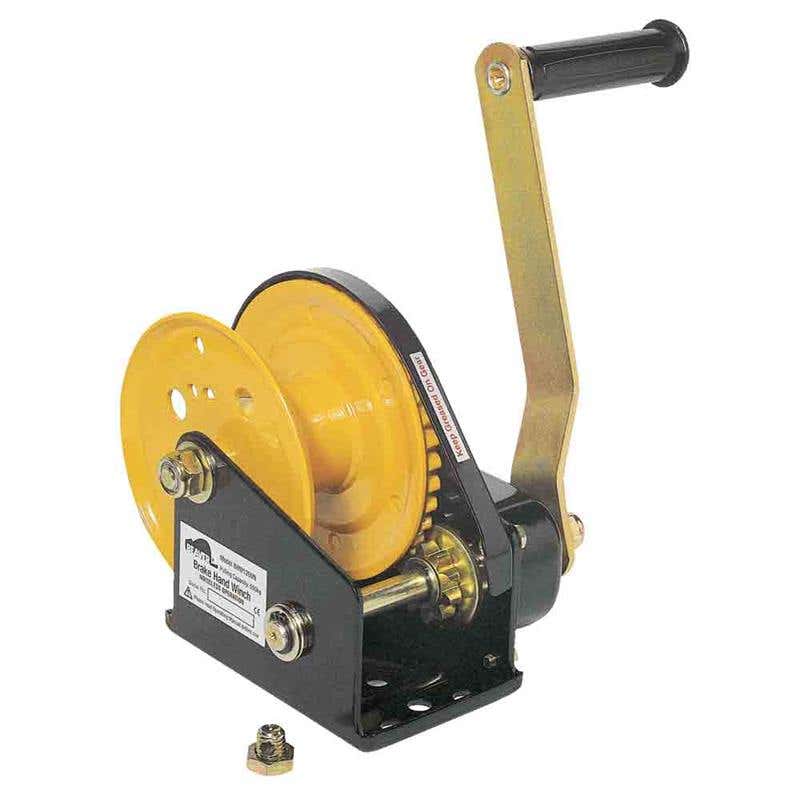 Winch Hand Load Brake Pull/Lift 545/270kg Noiseless 91408061 BHW1200N