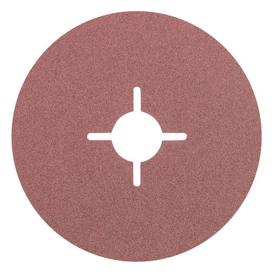 Sanding Disc Aluminium Oxide Resin Fibre Slotted 115mm 120G Pferd 915012 64112111