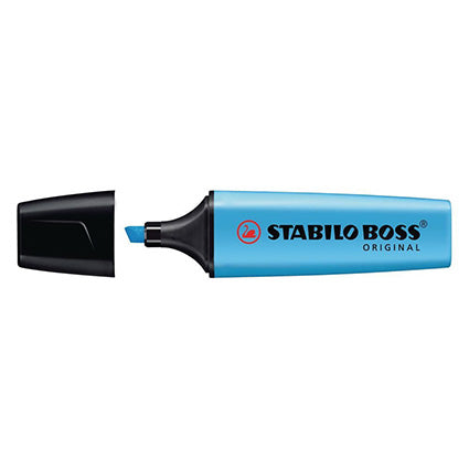 Stabilo Boss Highlighter 2-5mm Box 10 Blue_9005839_0071316