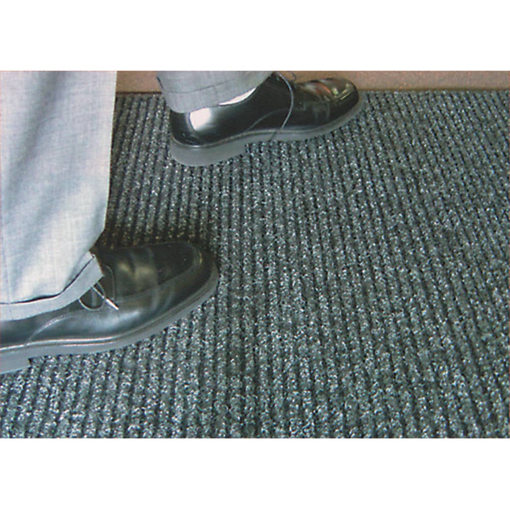 Floor Mat Carpet Heavy Duty Vinyl Backing Grey 150 x 90cm MBHD3660CL Mat World 91520450 SB915