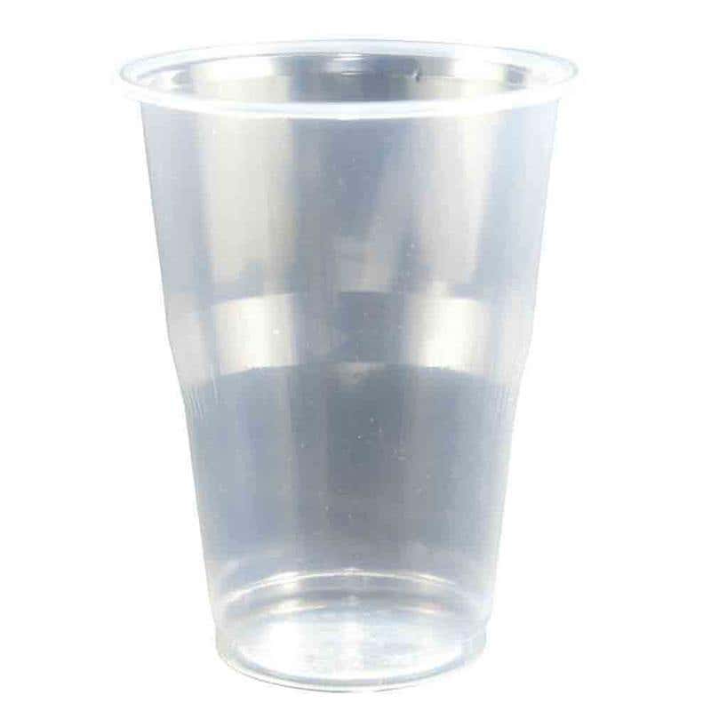 Cup Plastic Disposable 225ml Clear Pk 1000_91528087_C-PDC225_NLA