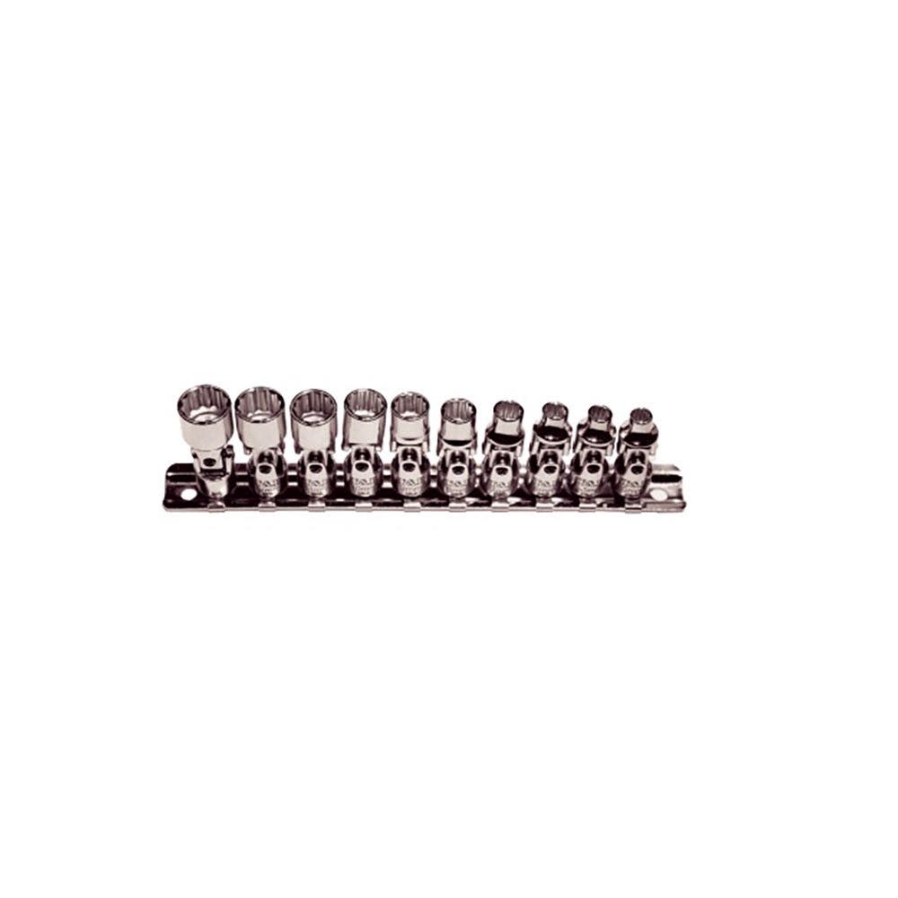 Socket Set 1/4'' Dr Metric 10 Piece Universal 12 Point_91548786_92810