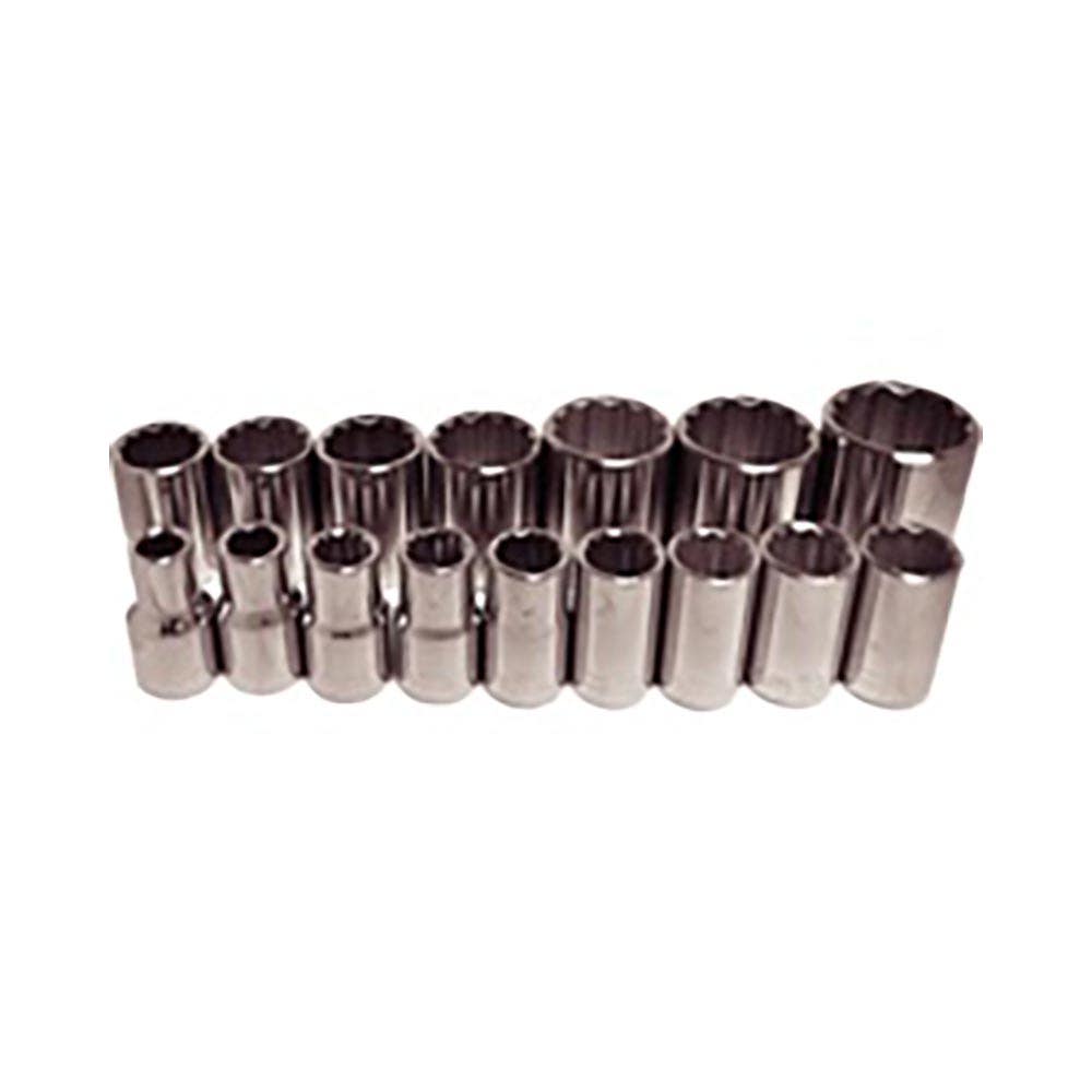 Socket Set 1/2'' Dr Metric 16 Piece 12 Point Standard_91548800_94316