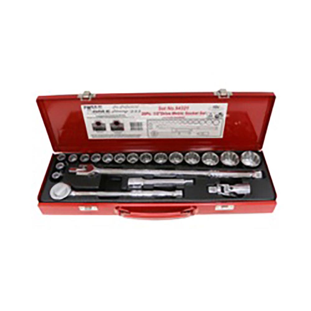 Socket Set 1/2'' Dr Metric 20 Piece 12 Point Standard_91548801_94321
