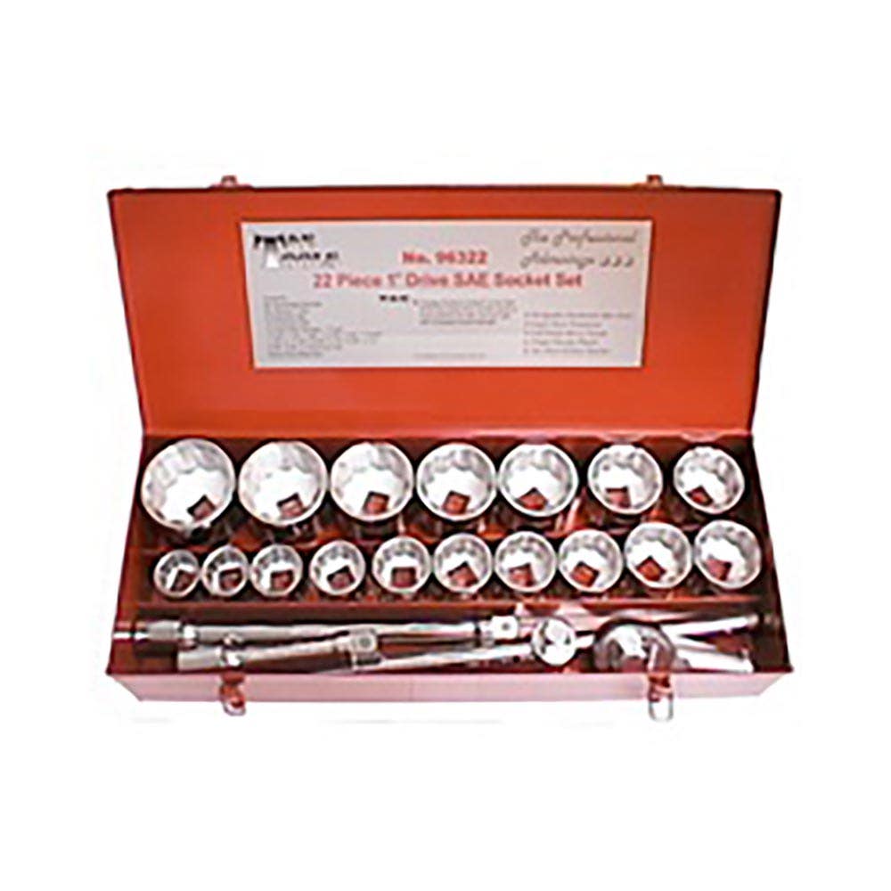 Socket Set 1'' Dr SAE 22 Piece_91548812_96322