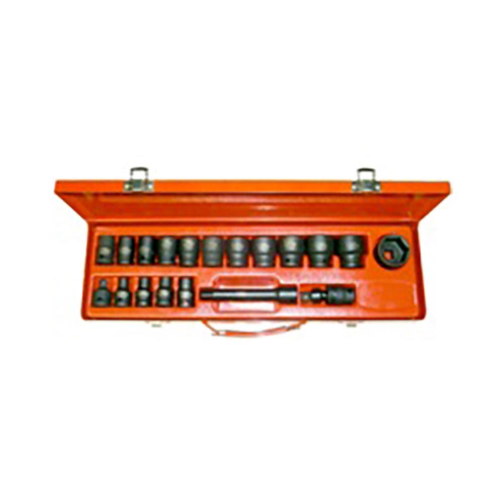 Socket Set Impact 1/2'' Dr SAE 19 Piece Standard_91548815_97419