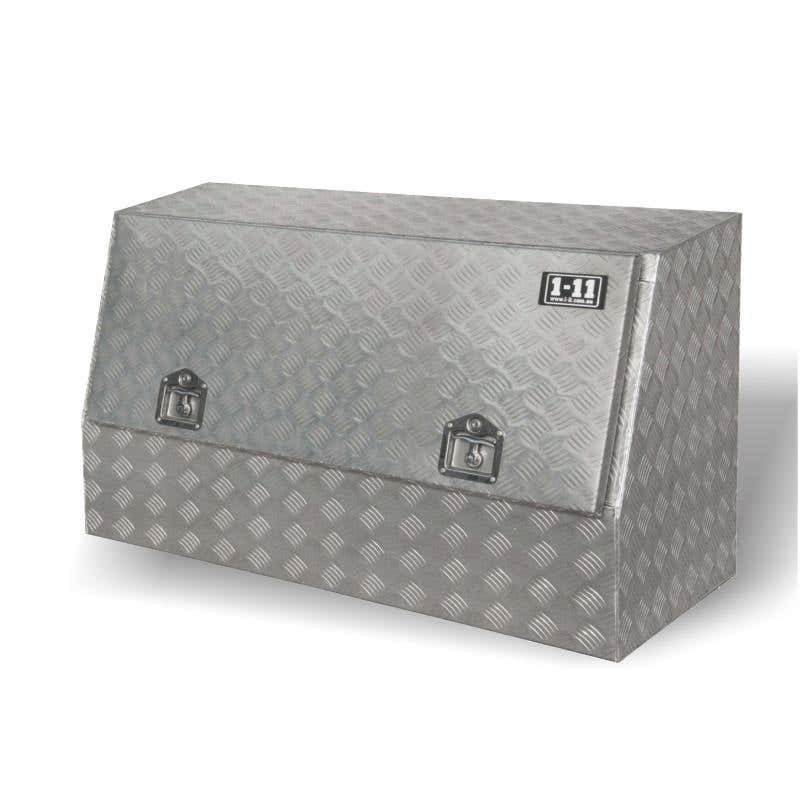 Box Ute Aluminium 1210 x 500 x 680mm One Tonner + T Locks 1-11 91708139 AL1210