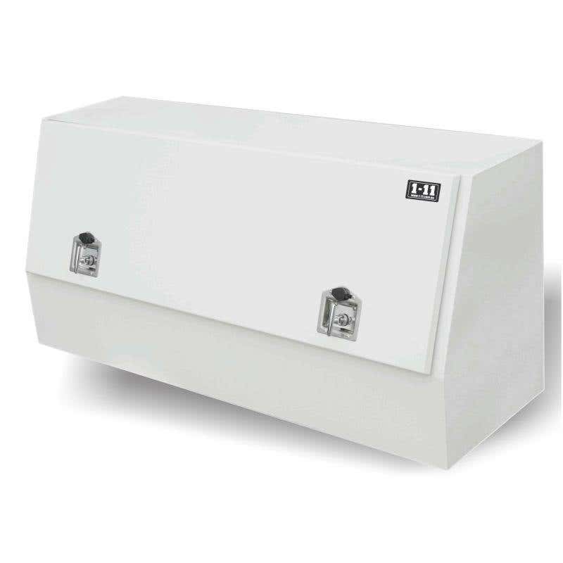 Box Ute Steel 1500 x 500 x 680mm + T LocksPowdercoat White 1-11 91708280 SB1500WT