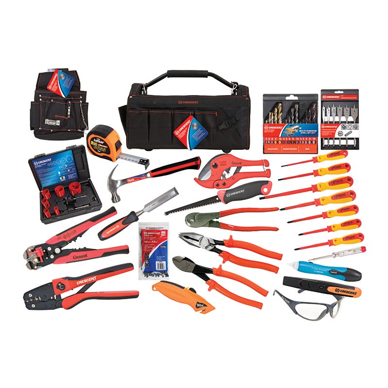 Tool Kit Apprentice Electrical Kit 37 Piece Cooper 91718023 CTKAE400