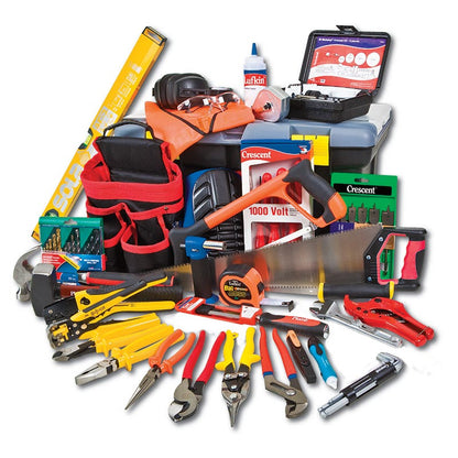 Tool Kit Apprentice Electrical Kit 74 Piece Cresent 91718031 CTKAE2N