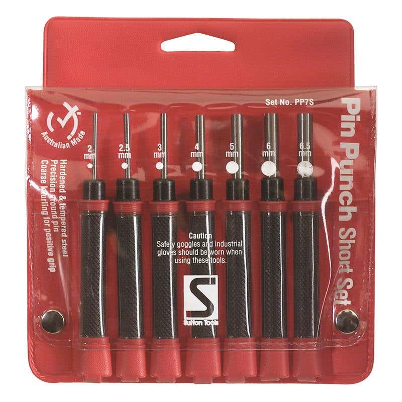 Punch Pin Set Short 7 Piece Sutton 91740051 M700PP7S