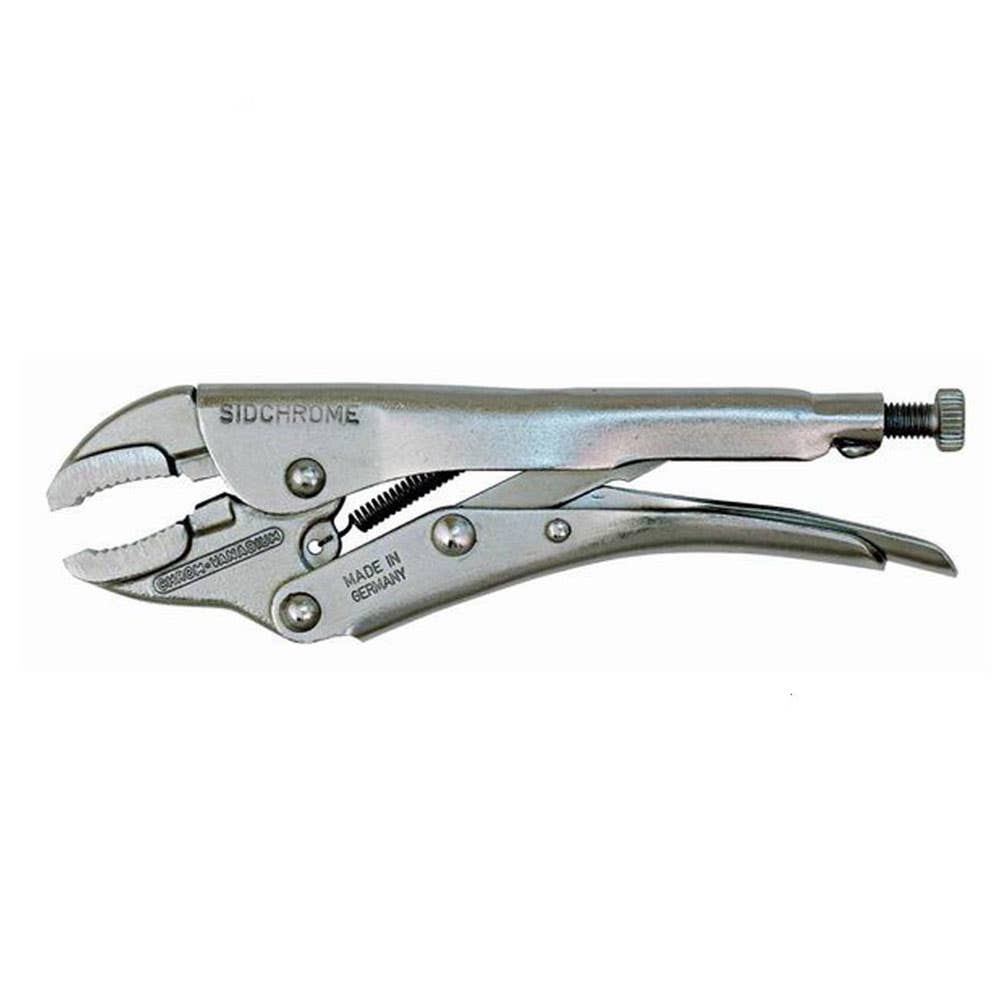 Pliers Locking 180mm Curved Jaw Sidchrome 91798097 SCMT28407