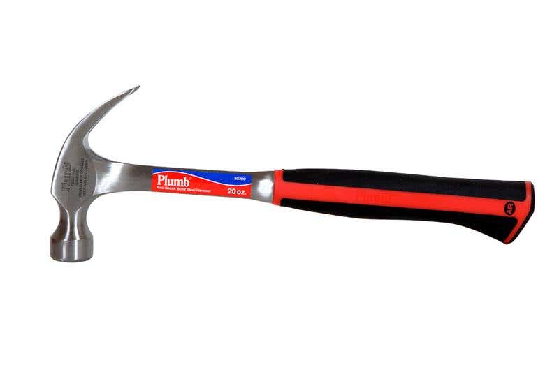 Hammer Claw Steel Handle Curved One Piece 567g 20oz 91880020 CHSGP20