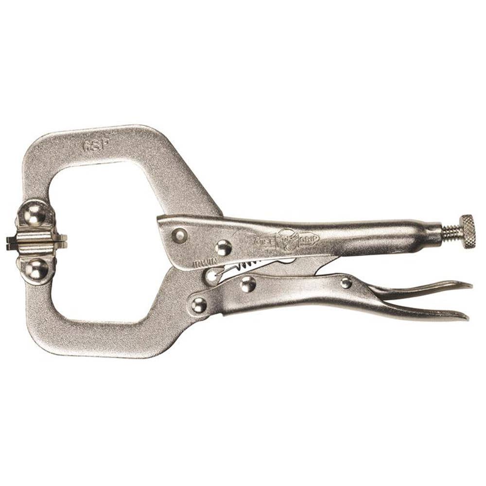 Pliers Locking 150mm C Clamp + Swivel Pads Vise Grip 91890019 18
