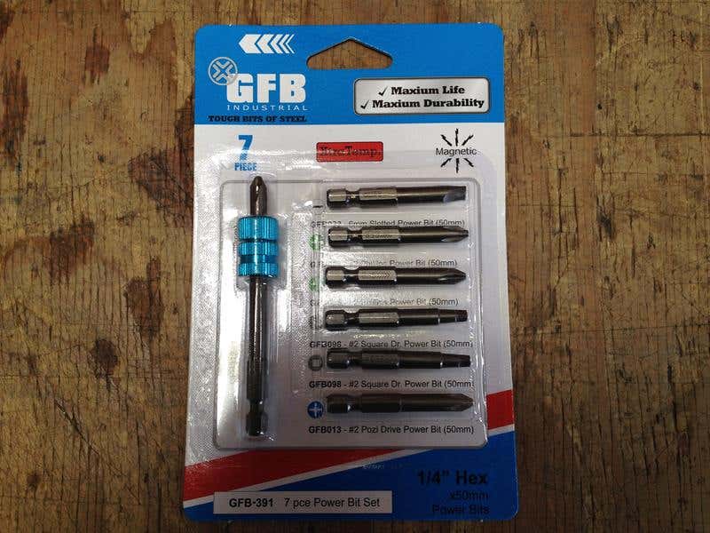 Bit Power Set 7 Piece 50mm Magnetic 91890023 GFB-391-C