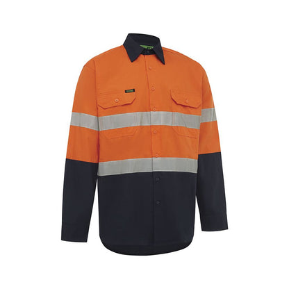 2021B Hi-Vis L/S Shirt Taped 145gsm_2021B