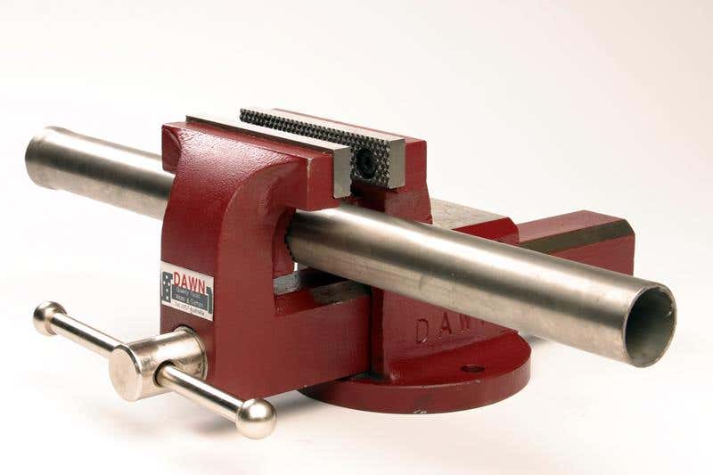 Vice Forged Steel Utility Pipe Jaws + Anvil 4'' 100mm Dawn 91910057 60420