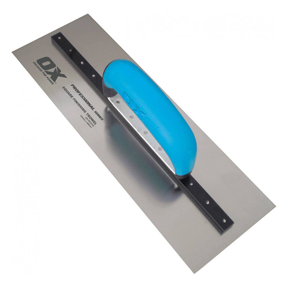 Trowel Square Finishing Stainless Steel 120 x 280mm  OX-P014702 Ox Tools 91940147 OX-P014702