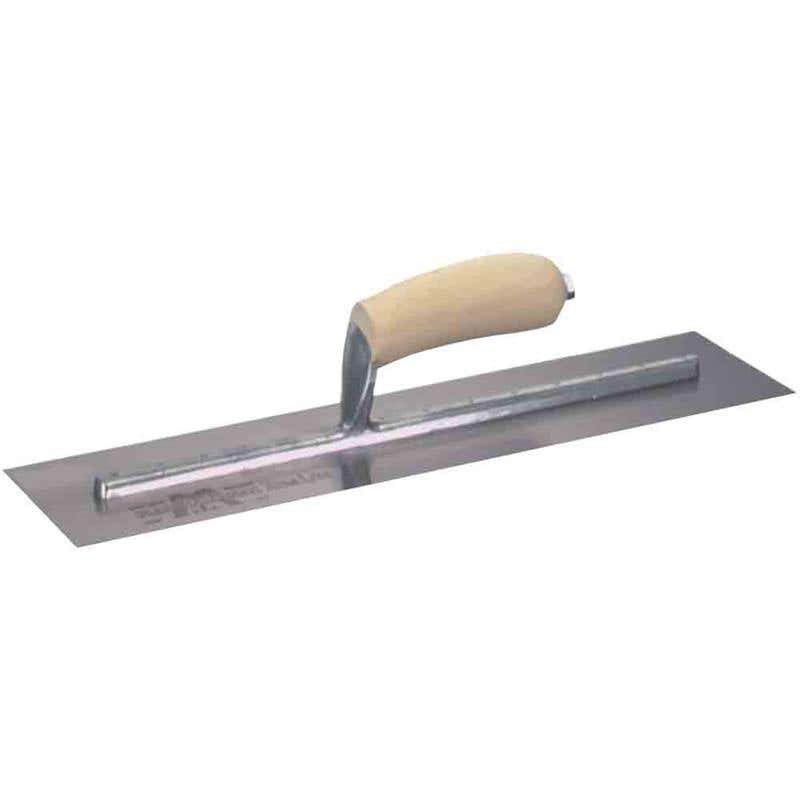 Trowel Finishing Timber Handle 356 x 121mm Marshalltown 60015427 506589