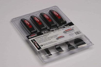 Scraper Set Dominator Heavy Duty 4 Piece Carbon 91960058 60001
