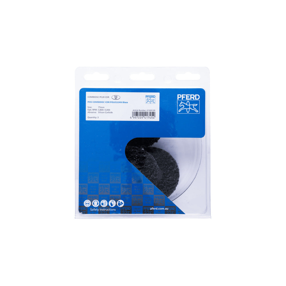 POS COMBIDISC POLICLEAN discs CDR 75mm non-woven cleaning fabric for coars_40108473_47200100