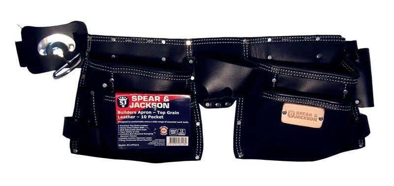 Apron Leather 12 Pocket Premium Top Grain 91978150 SJ-LPTG12