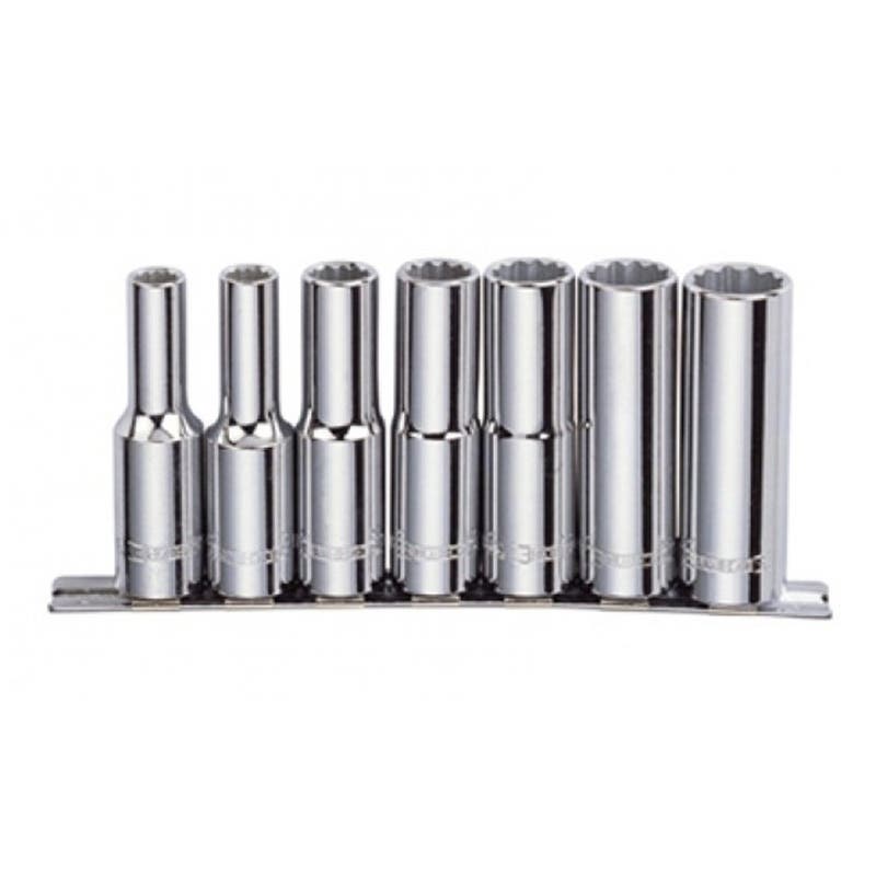 Socket Set 1/2'' Dr AF 7 Piece Deep Sidchrome 91990009 SCMT14451