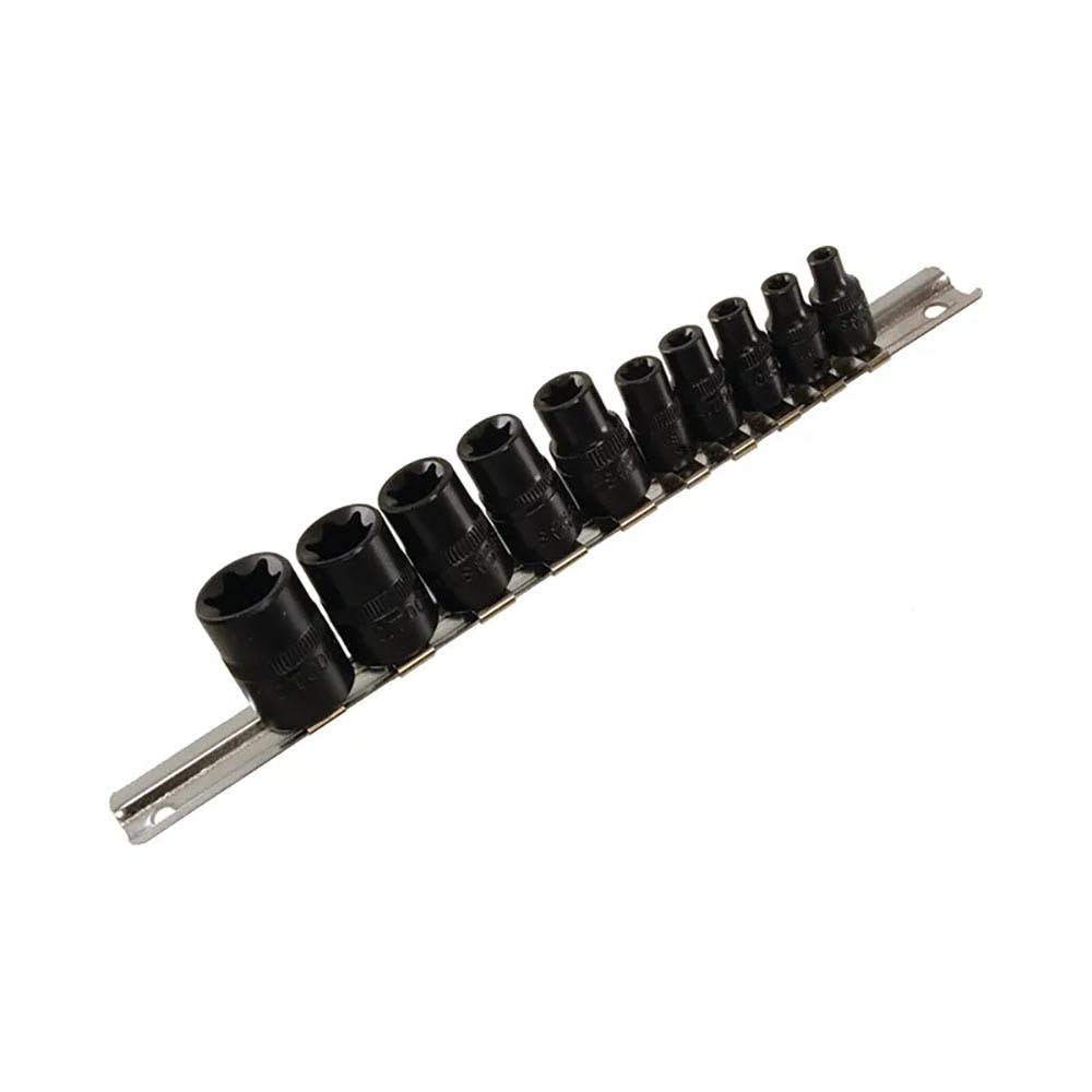 Socket Set E Sockets 1/4'' + 3/8'' Dr E4-E18_91998046_13410
