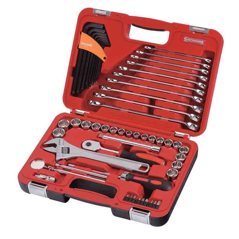Socket Tool Kit 3/8'' Dr AF/Metric 69 Piece Sidchrome 91998052 SCMT10811