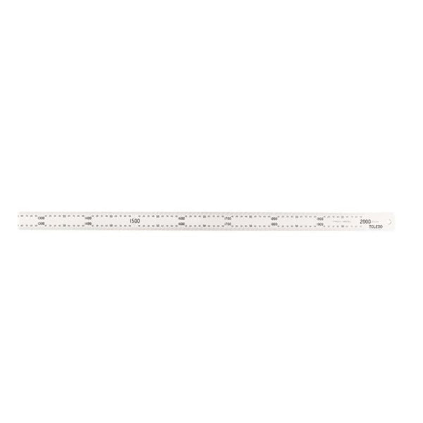Atom Ruler Stainless Steel Single Sided Metric Ruler 1,500mm – ATOM