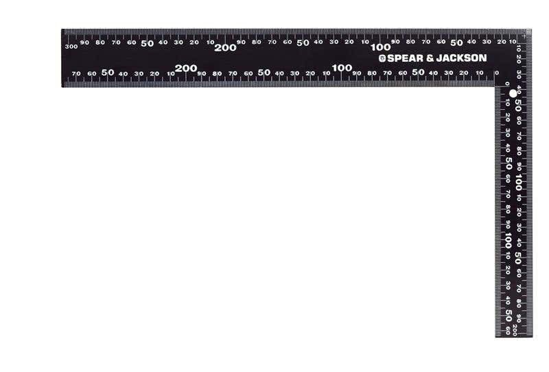 Square Carpenters Economy Flat Steel 300 x 200mm 92030005 EG-120