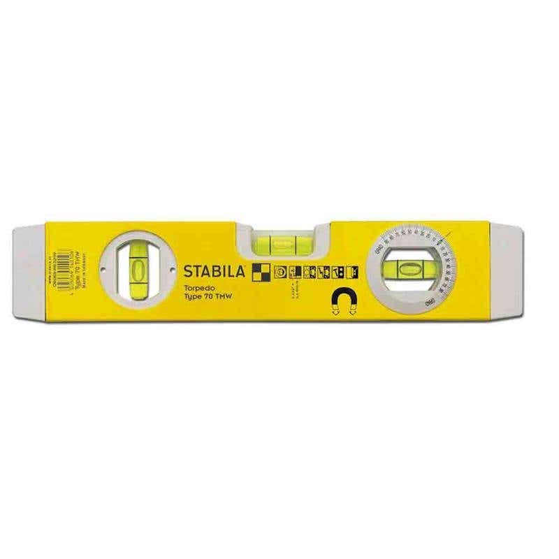 Level Spirit Torpedo Magnetic 250mm Stabila 92100027 70TMW/25