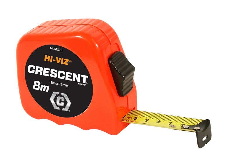 Tape Measure 8m x 25mm Fluoro 92130021 L625CM-02EU