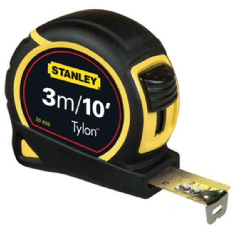 Tape Measure Yellow 3m/10ft x 13mm 92130033 0-30-686