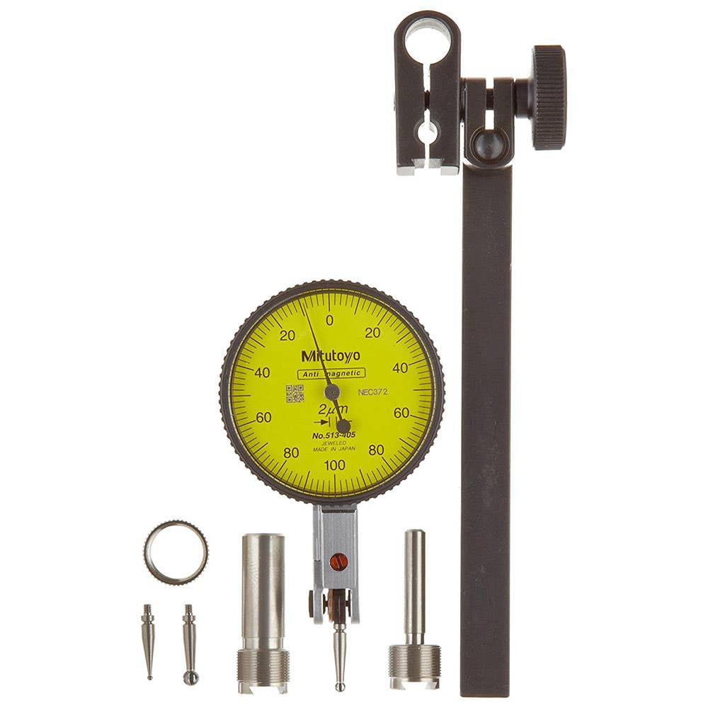 Horizontal Type Dial Test Indicator Full Set 0.2mm 0.002mm 92150029 513-405-10T
