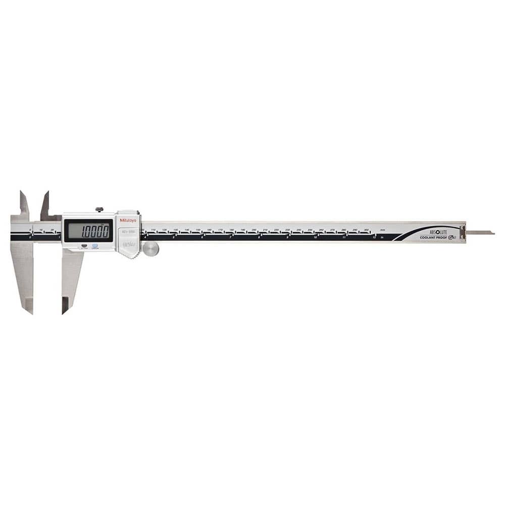 Coolant Proof Digital Vernier Caliper with SPC Data Output 0-300mm (0-12) 92150088 500-764-20