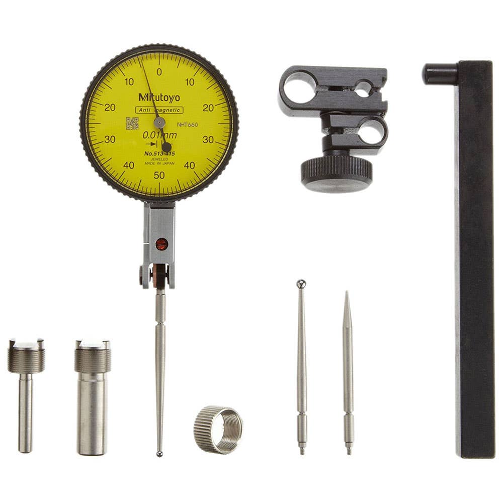 Horizontal Type Dial Test Indicator Full Set 1mm 0.01mm 92158127 513-415-10T