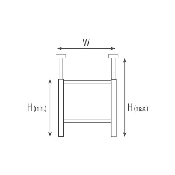 Support Width Support Conveyor Width 450mm Elevation 715-1050mm Suits Cold Saw – ATOM