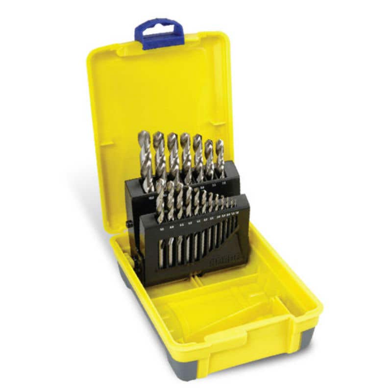 Bit Drill Set HSS 19 Piece 1-10mm Bordo 92280010 2007-m2
