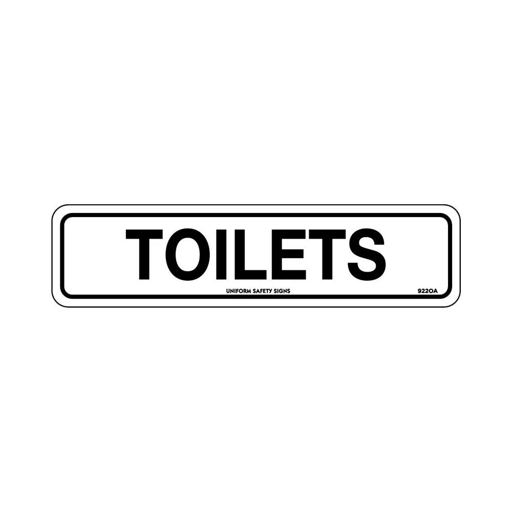 Sign TOILETS 300 X 225mm Metal_297523_922MM
