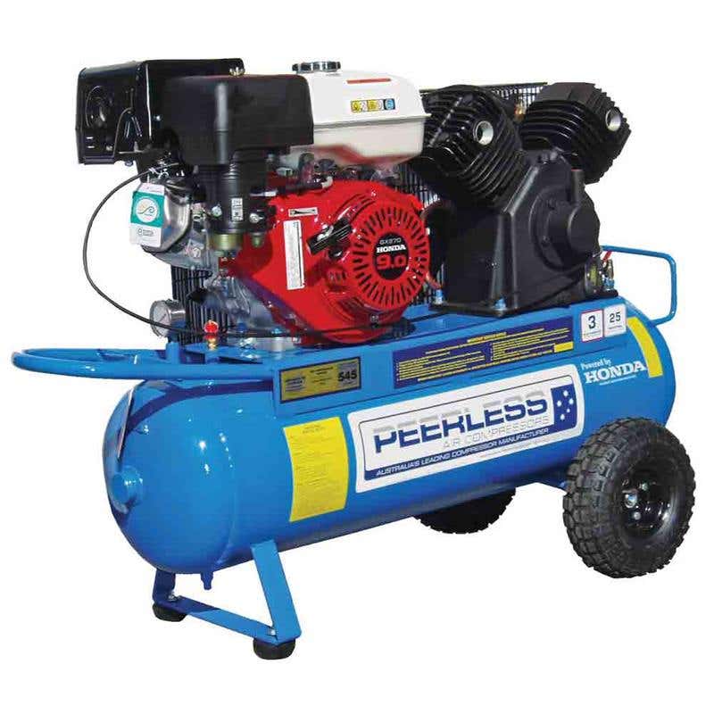 Compressor Air Petrol Honda GX270 9hp 545LPM 145psi Peerless 92310082 00561