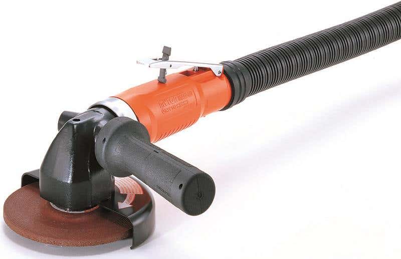 Angle Grinder Pneumatic 125mm 12000rpm 880W Deadman Nitto MAG50 92318002 NTMAG50 LEVER