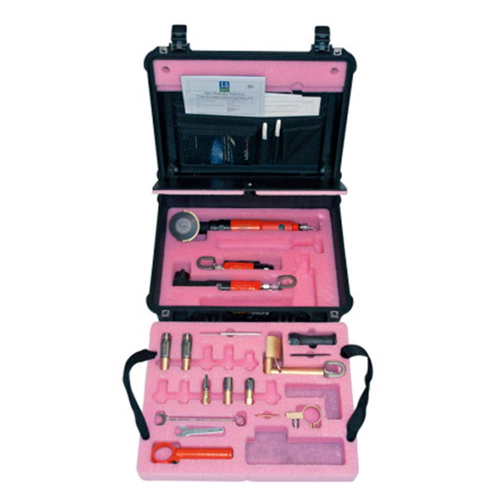 Grinding Kit Surface Preparation Pneumatic Pelicase A-0059 Safety Tools Allmet 92368463 A-0051